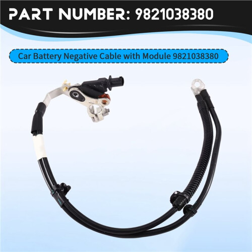 Car Battery Negative Cable with Module 9821038380 for  508 2