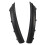 Front Bumper Wheel Arch Trim Cover ABS Black 4
