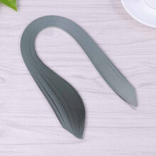 Paper Quilling Strips Grey 120 Pieces