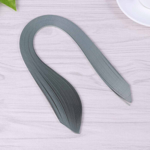 Paper Quilling Strips Grey 120 Pieces