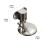 Adjustable Invisible Door Suction Stop 304 Stainless Steel 3