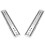 Stainless Steel Drawer Slides 2 pcs 6