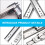 Stainless Steel Drawer Slides 2 pcs 7