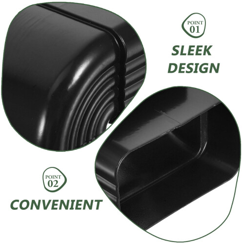 Downspout Elbow Right Angle 9.0 x 8.0 x 5.5 cm 2