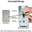 Classic Wall Phone for Landline with Mechanical Ringing 6