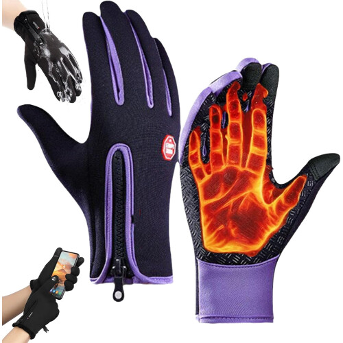 Winter Gloves Thermal Touchscreen Windproof Waterproof