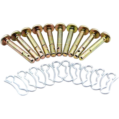 Shear Pins and Cotter Pins Replacement Set 10 pcs 1/4x1-3/4