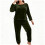 Women's Flannel Pajama Set Long Sleeve Plus Size 5