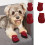 Mesh Dog Shoes Soft Pet Boots Adjustable Straps 4 Pack 4