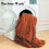 Fleece Throw Blanket 39x28 Inches Soft Plush Orange 7