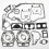 Engine Full Gasket Seal Rebuild Kit for UTV ATV Models 2