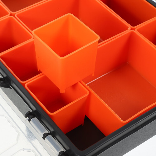 Electronic Component Storage Box with Compartments 1