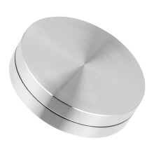 Rotating Cake Decorating Dish Silver 6 x 6 x 1.5 cm 360