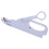 Electric Scissors Fabric Cutting Safety Lock White Plastic 3