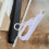 Electric Scissors Fabric Cutting Safety Lock White Plastic 5
