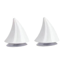 Bull Horn Helmet Decoration with Suction Cup Adjustable