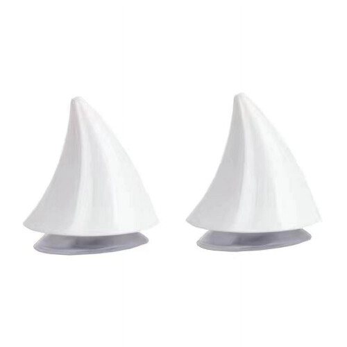 Bull Horn Helmet Decoration with Suction Cup Adjustable
