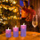 LED Flameless Candle Set with Flickering Flame Effect 4