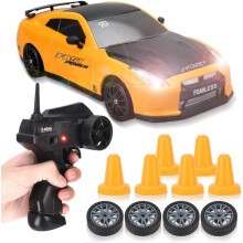 RC Drift Car 1/24 2.4GHz 4WD On-Road Vehicle with Lights