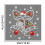 Christmas Window Stickers Bell Snowflake Pattern 3 PCS 4