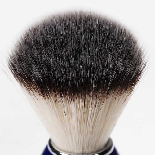 Men's Shaving Brush Blue Handle Soft Bristles 1 Piece 2