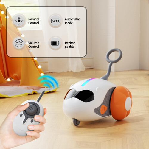 Interactive Cat Toy for Indoor Cats Blue 2-Mode 1
