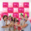 Square Foil Balloons Wall Backdrop 25 pcs double-sided 7