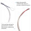 Pipa Strings Assorted Colors Craftsmanship 4 pcs 4