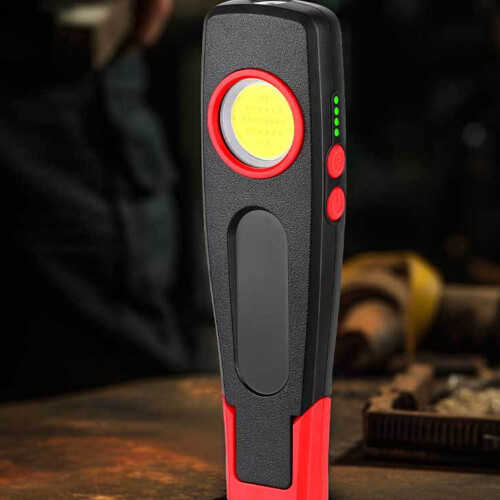 Portable Magnetic Work Light Foldable Cordless 1 Pack 2