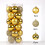 Christmas Ball Ornament Gold 3cm 24 Pcs 4