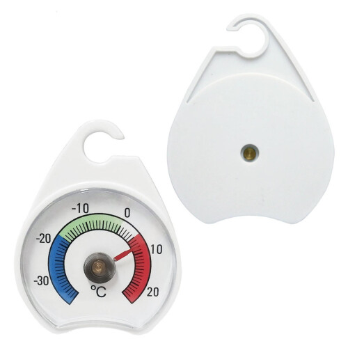 Digital Mini Refrigerator Thermometer with Red Indicator 1