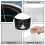 Car Hood Cover Spooky Print Elastic Polyester for Sedans 6