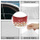 Car Hood Cover Elastic Polyester Film Snowflake Design 6