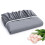 Queen Fitted Sheet Microfiber 1800 TC 24 Inch Deep Silver 5