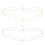Silver Double Rhinestone Waist Chain 5