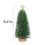 Green Plastic Christmas Tree Desktop Decoration 21x8x8 cm 2