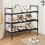 Shoe Storage Rack Black 3-Tier 3