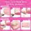 Square Foil Balloons Wall Backdrop 25 pcs double-sided 5
