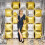 Square Foil Balloons Wall Backdrop 25 pcs double-sided 2