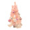 Pink Artificial Christmas Tree 17.7 Inch with Stand 1