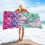 Velvet Beach Towel Microfiber Adult Single-Sided Printed 7