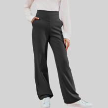 Girls Flare Leggings High Waisted with Pockets Size 5-15