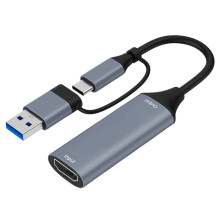USB Type-C to HDMI Video Capture Card for Live Streaming