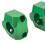 Motorcycle Handlebar Riser Aluminum Alloy Green 8