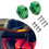Motorcycle Handlebar Riser Aluminum Alloy Green 6