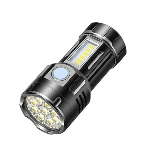 LED Magnetic Flashlight COB Work Light 6 Modes 800mAh