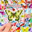 Butterfly Stickers Colorful Waterproof 50-Pack 2