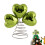 Glitter Heart Tree Topper Green Cloverleaf Ornament 1