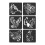 Zoo Theme Stencils Set 6 Pieces 1