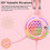 Pink Wired Gaming Headset with Mic 7.1 Surround RGB 2